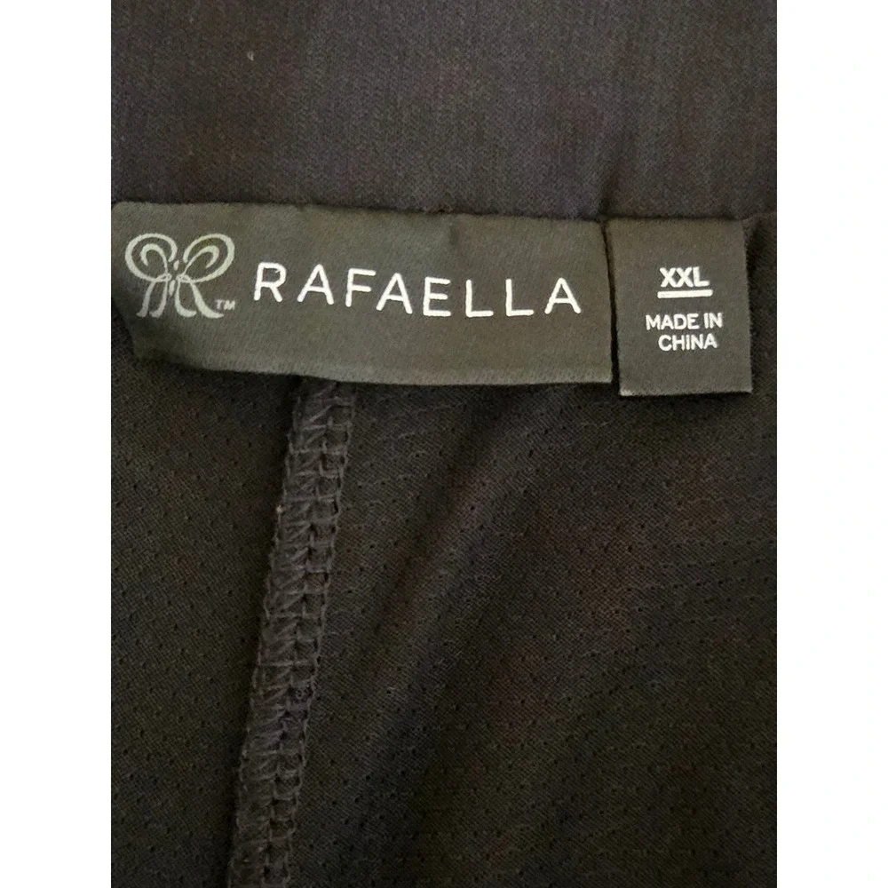 Rafaella‎ Womens Black Skort XXL Stretch Pockets RSBSF071 NWT